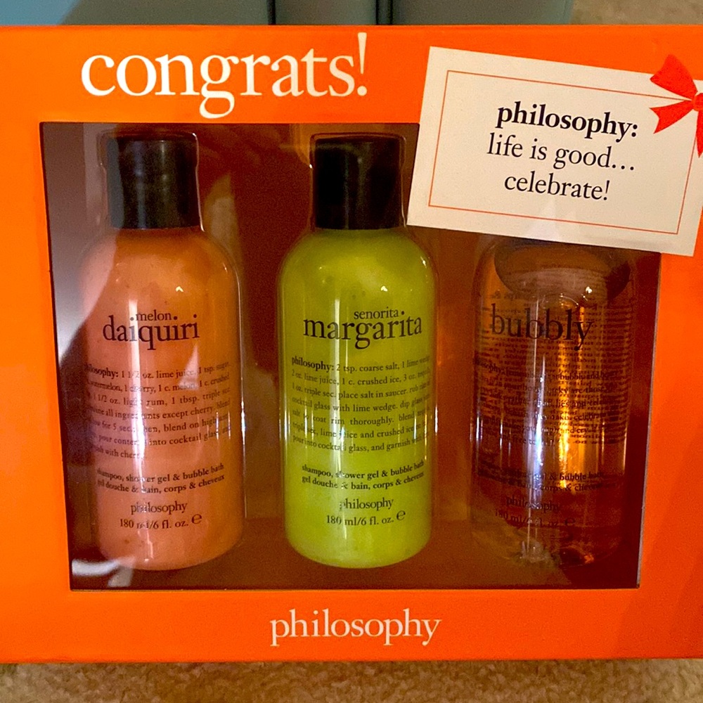 Philosophy Full Sized 3-in-1 Trio Set